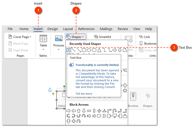 adjust font size and text box for screenshot label